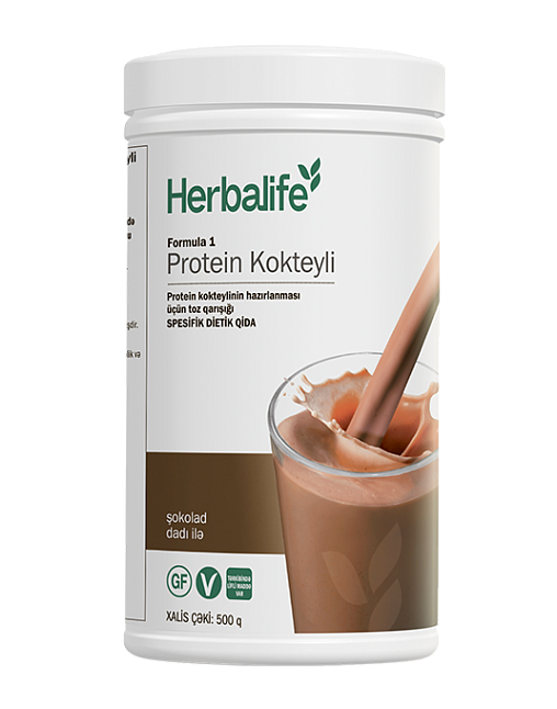 Formül 1 Öğün Yerine Geçen Besleyici Çikolata Aromalı Shake Karışımı